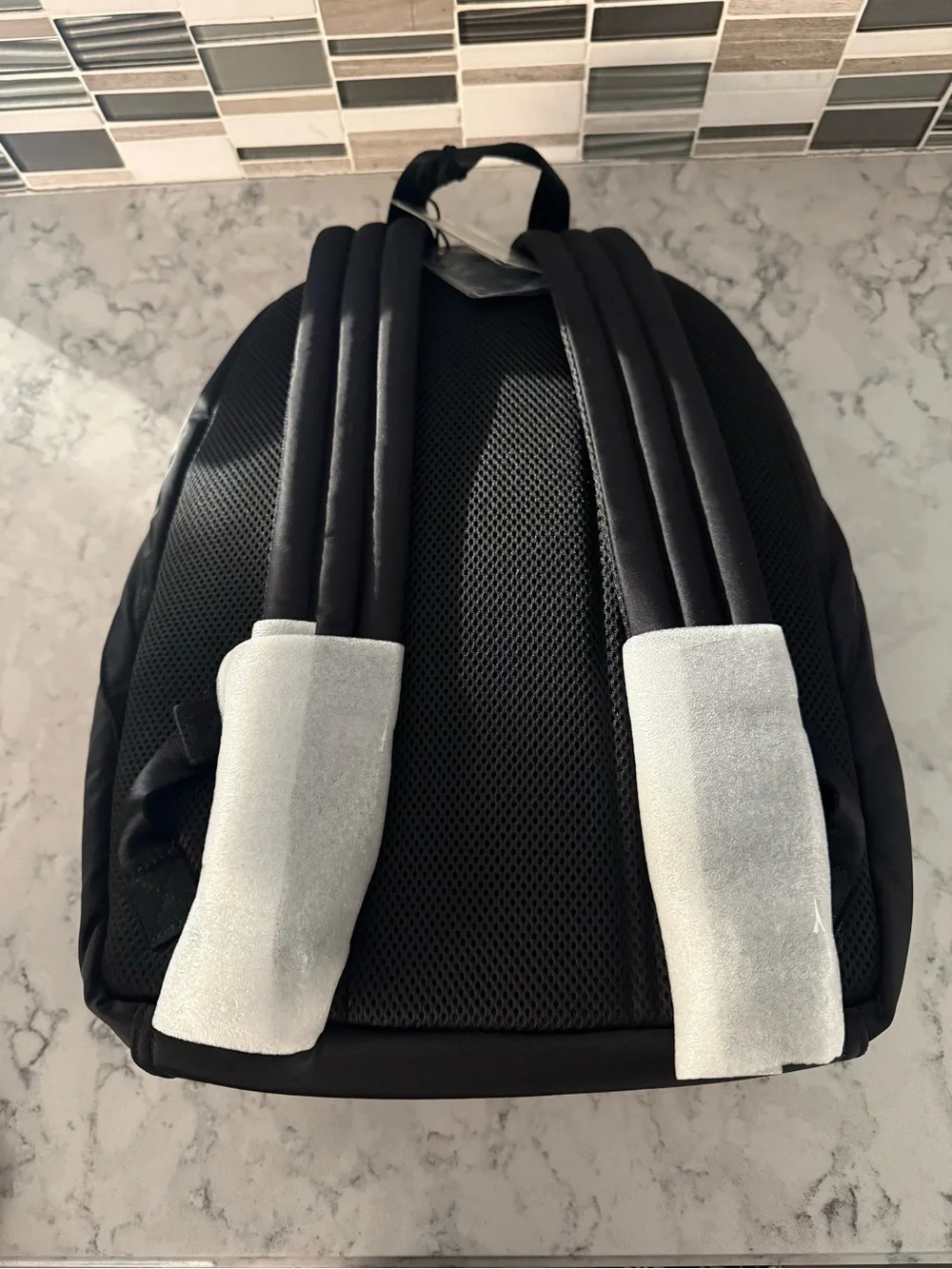 Diesel Black Nylon Backpack | Unisex Logo Backpack